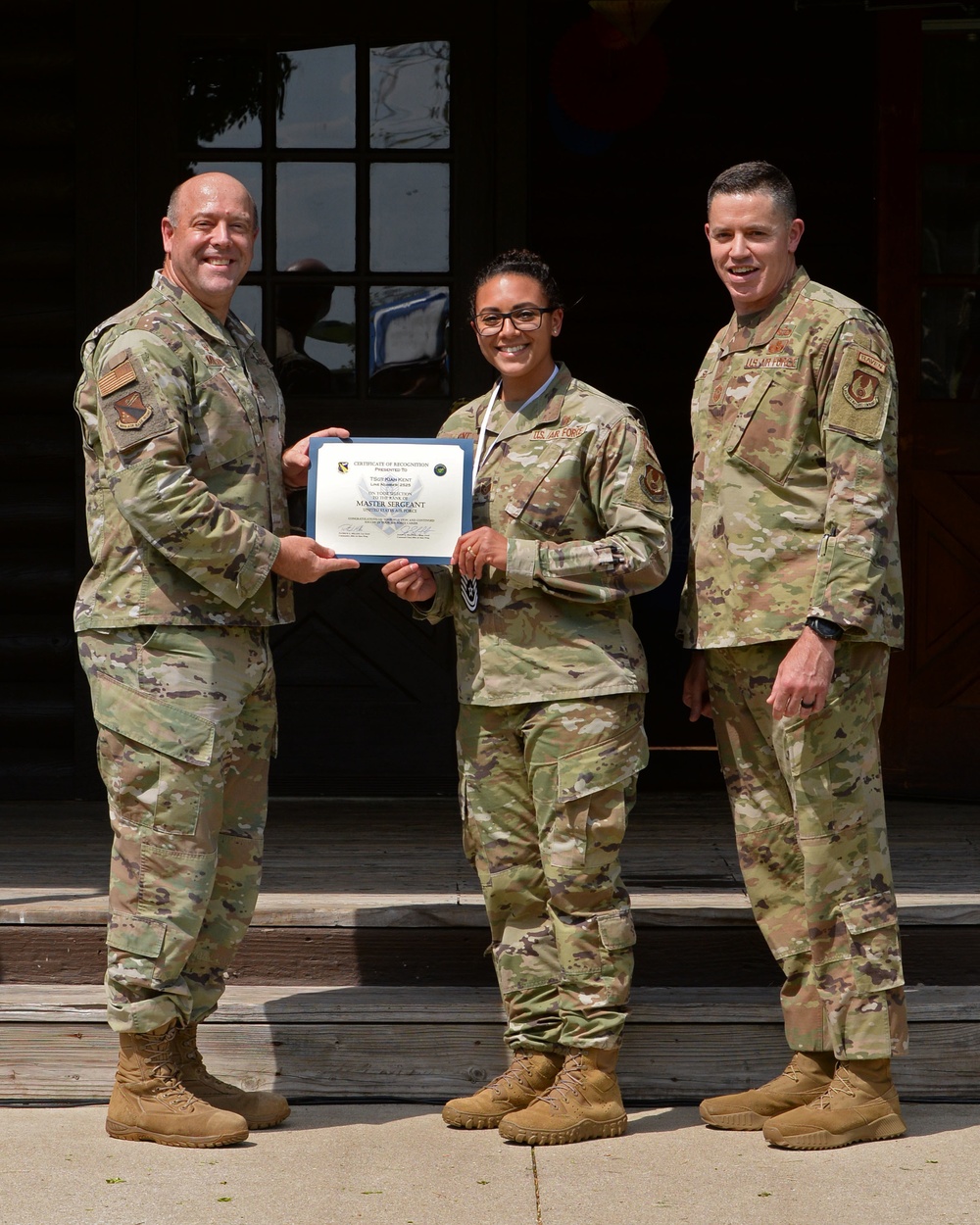 U.S. Air Force Master Sergeant selects named at Wright-Patt party.