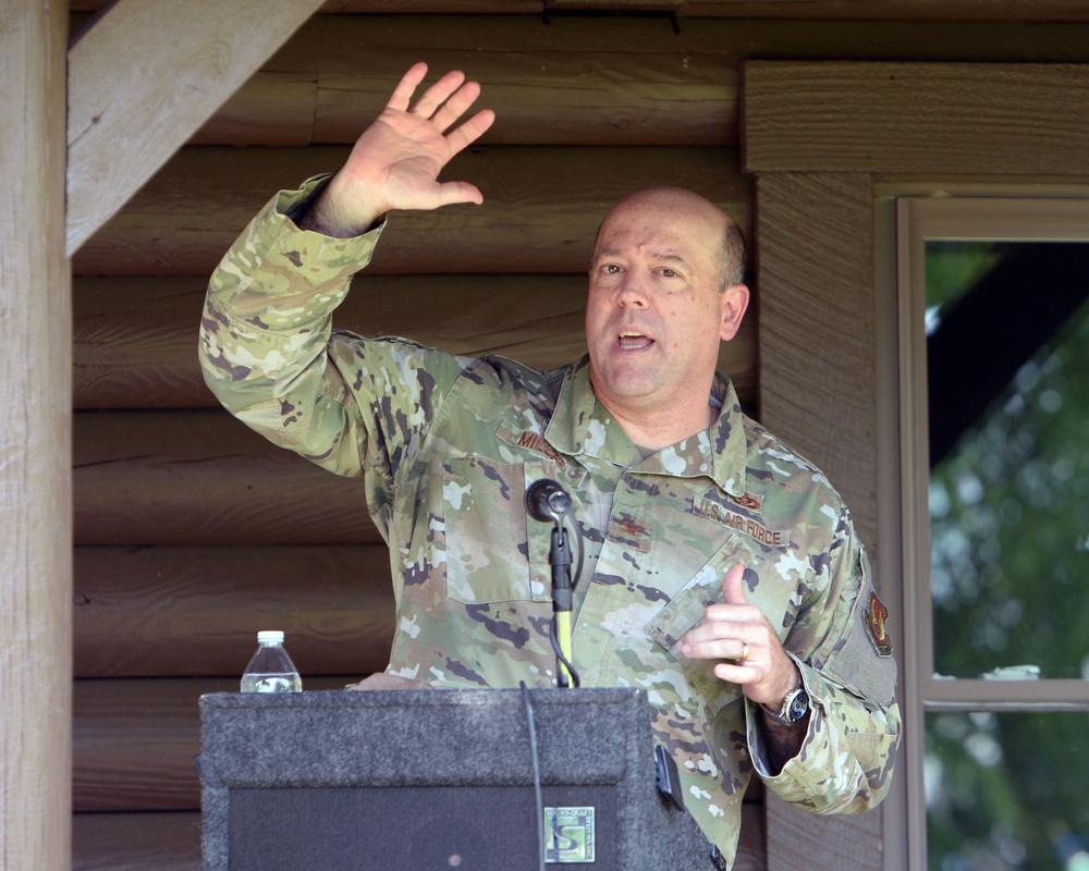 U.S. Air Force Master Sergeant selects named at Wright-Patt party.
