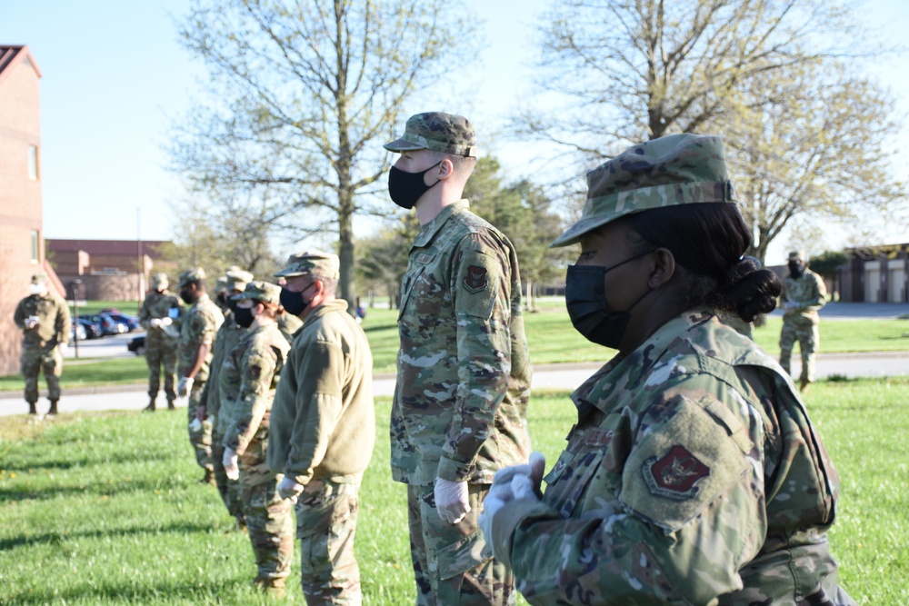 442d Force Support Squadron conduct search and recovery training