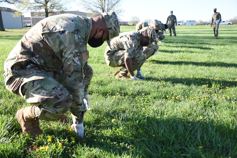 442d Force Support Squadron conduct search and recovery training