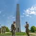U.S. Navy Sailor Reenlists at Bunker Hill Monument