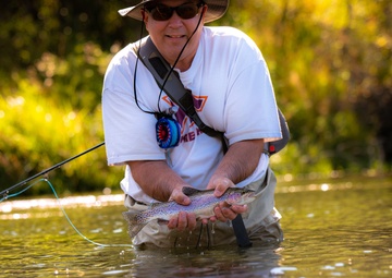 Hooked on Fly-Fishing, Healing and Helping Others