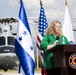 Ribbon cutting ceremony for helicopter landing pad in Tegucigalpa