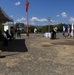 Ribbon cutting ceremony for helicopter landing pad in Tegucigalpa