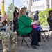 Ribbon cutting ceremony for helicopter landing pad in Tegucigalpa