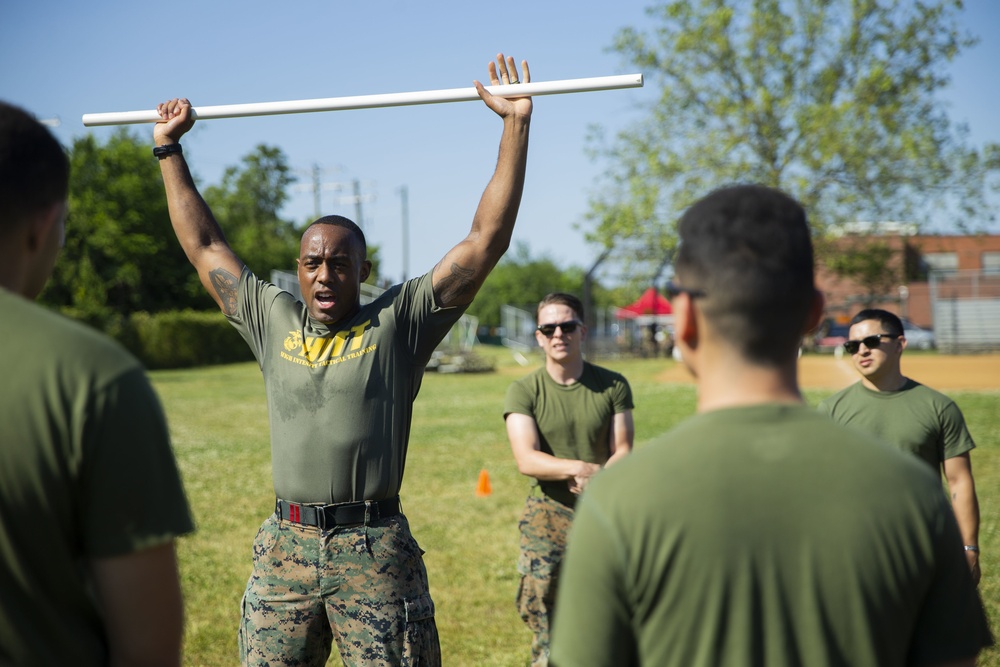 Marine Corps Base Quantico 101 Days of Summer Training