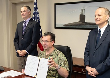 NUWC Division Newport, Howard University sign cooperative research and development agreement
