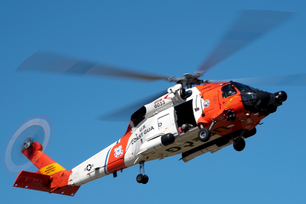 Coast Guard MH-60T Crew Conducts Training