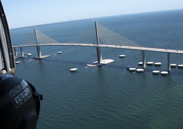 Coast Guard MH-60T Crew Flies Over South Florida