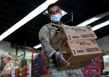 AZNG assists local food bank