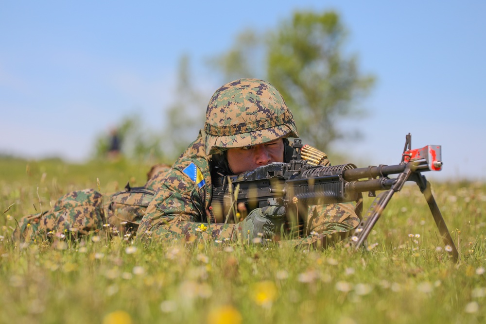 Florida National Guard conducts joint training in Manjača, Bosnia and Herzegovina