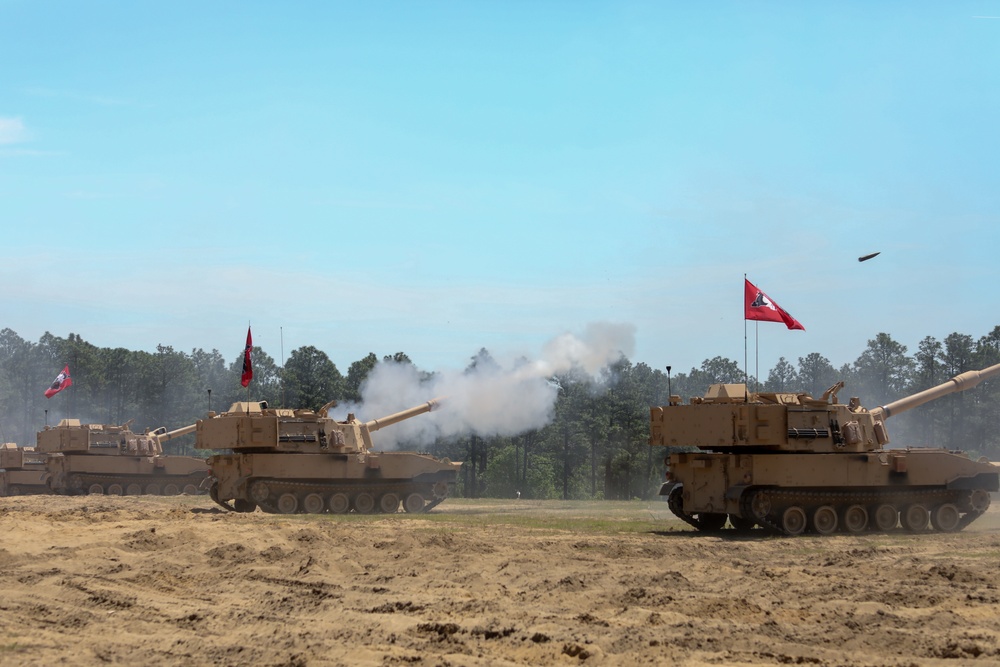 NCNG Artillery Unit First to Receive New M109A7 Paladin