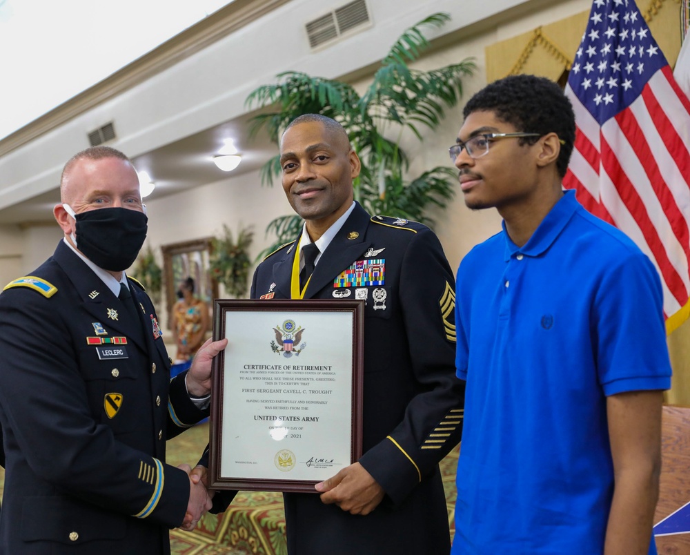 III Corps and Fort Hood Retirement Ceremony May 21, 2021