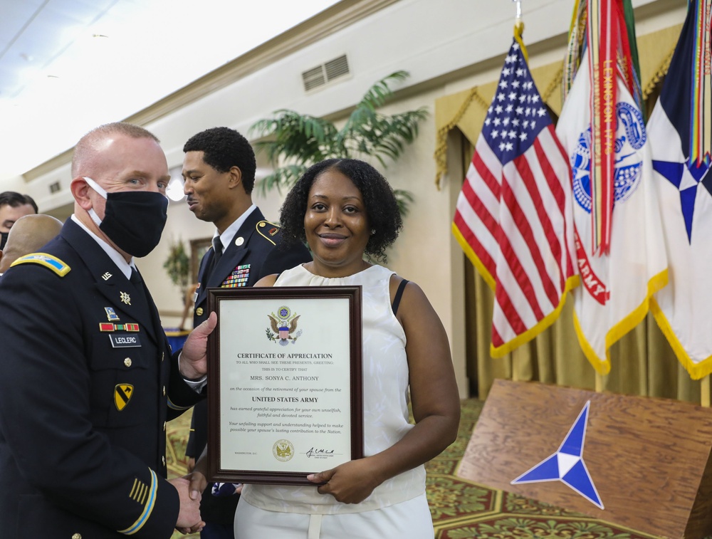 III Corps and Fort Hood Retirement Ceremony May 21, 2021