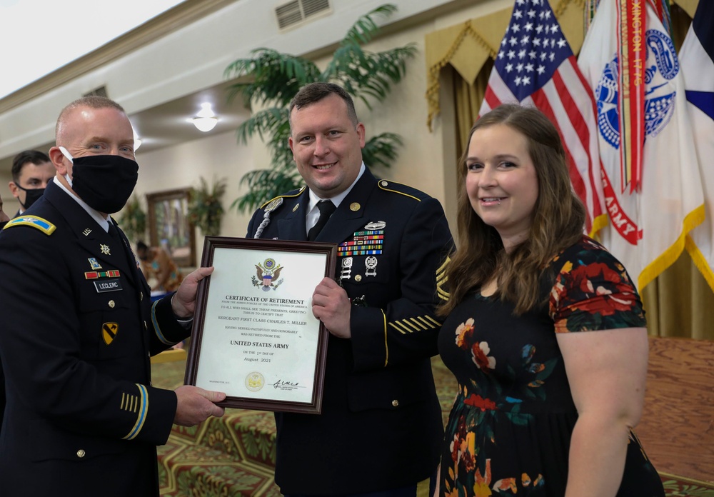 III Corps and Fort Hood Retirement Ceremony May 21, 2021