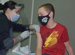 Adolescents ages 12 and older eligible for COVID-19 vaccinations at NHB