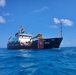Coast Guard Cutter Willow services Aids to Navigation buoys in Puerto Rico ports