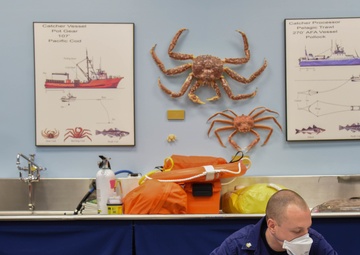 Fisheries training center helps Coast Guard crews enforce laws in Alaska