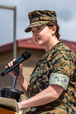 Wounded Warrior Battalion - West holds change of command ceremony