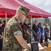 Wounded Warrior Battalion - West holds change of command ceremony