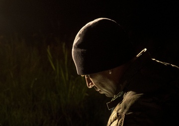 1st Special Forces Group Soldiers compete for Best Warrior Honors during Land Navigation