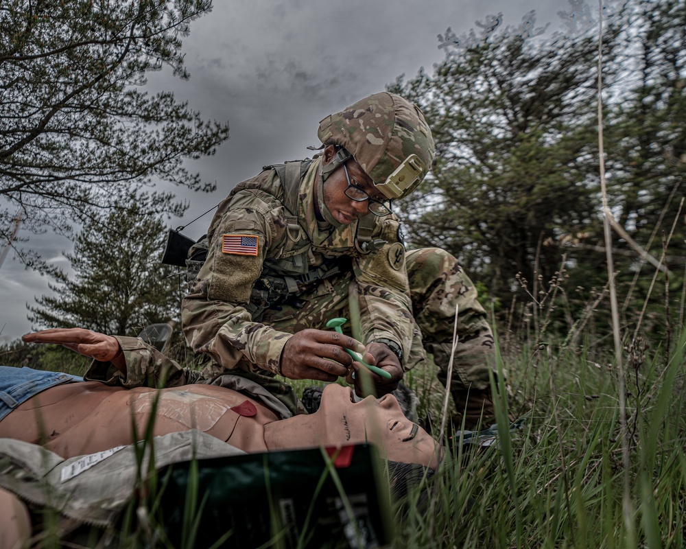 2021 U.S. Army Reserve Best Warrior Competition Medical Lanes