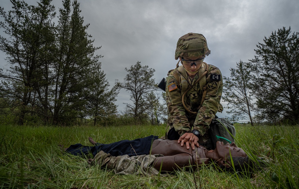 2021 U.S. Army Reserve Best Warrior Competition Medical Lanes