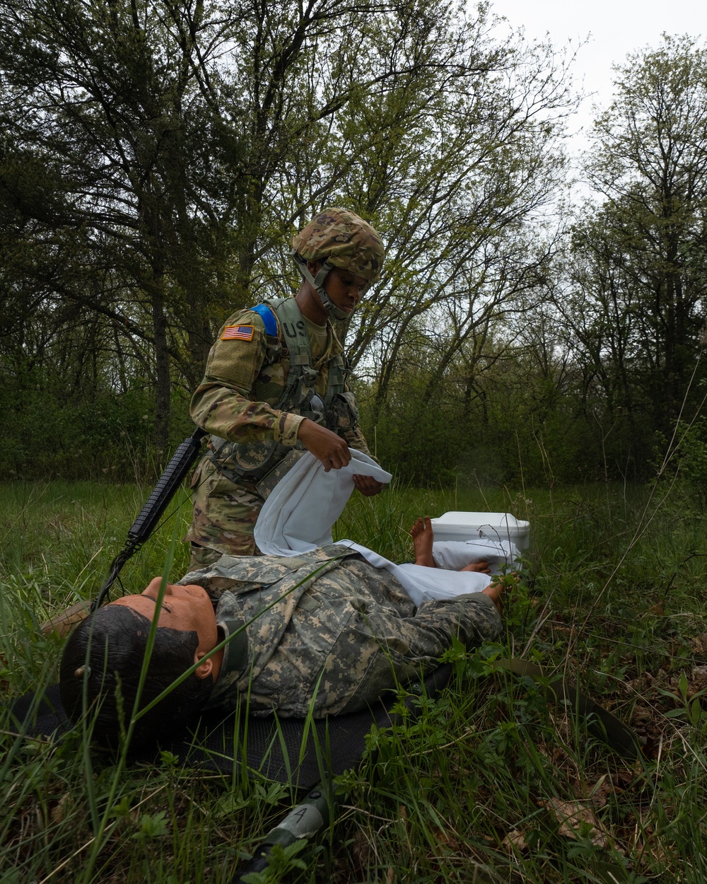 2021 U.S. Army Reserve Best Warrior Competition Medical Lanes