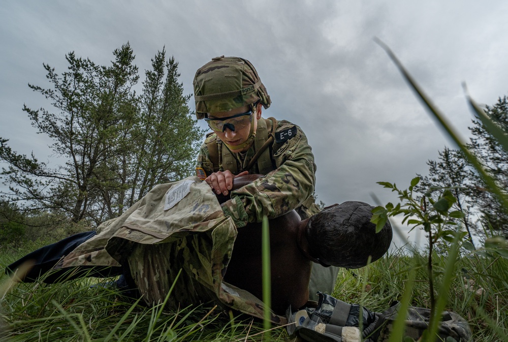 2021 U.S. Army Reserve Best Warrior Competition Medical Lanes