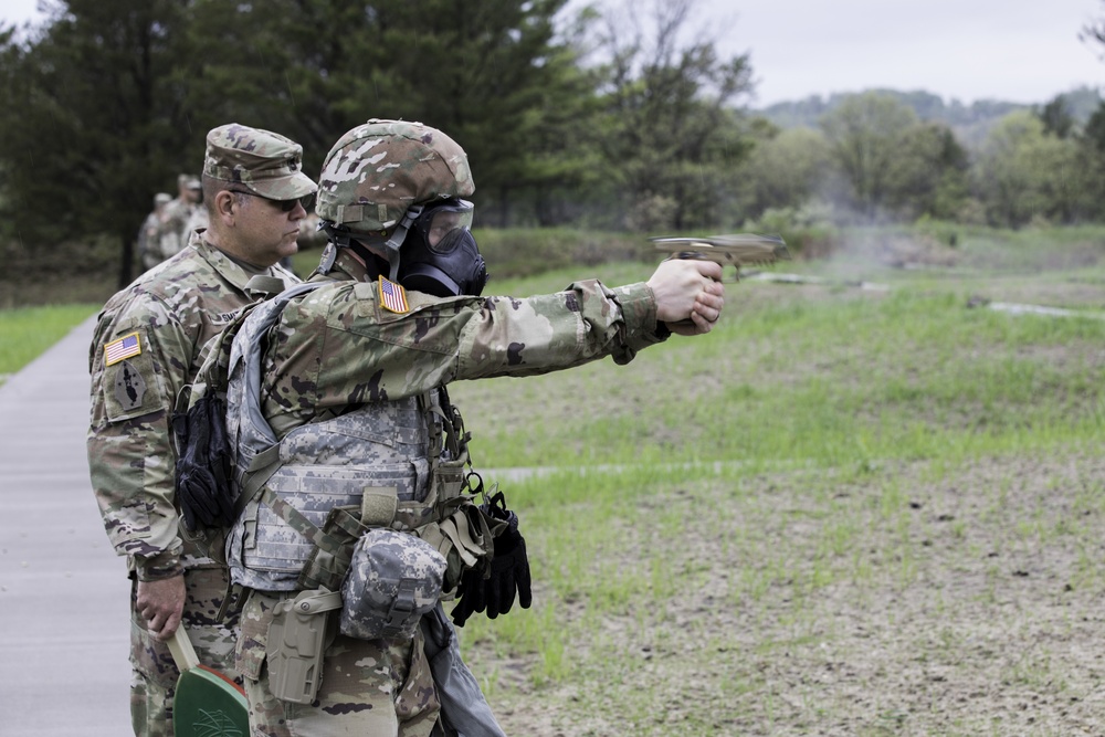 2021 U.S. Army Reserve Best Warrior Competition- M17 Range