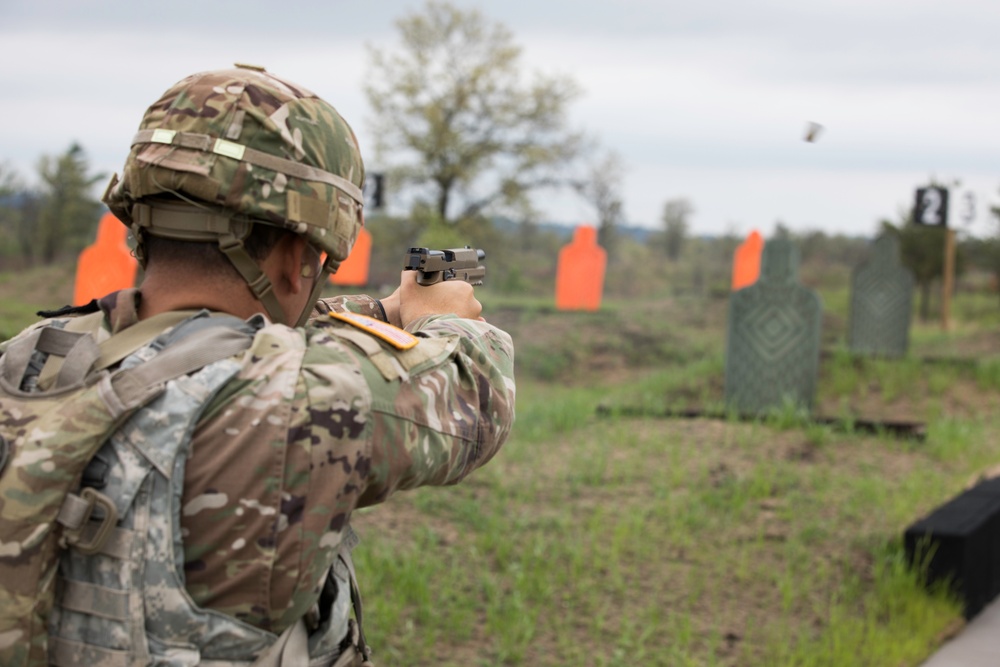 2021 U.S. Army Reserve Best Warrior Competition- M17 Range