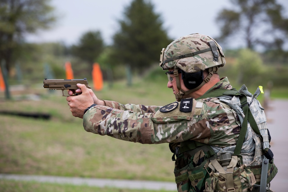 2021 U.S. Army Reserve Best Warrior Competition- M17 Range