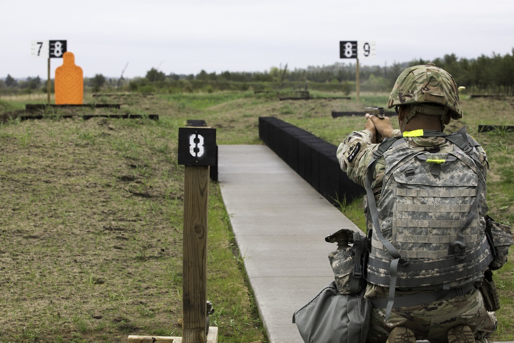 2021 U.S. Army Reserve Best Warrior Competition- M17 Range