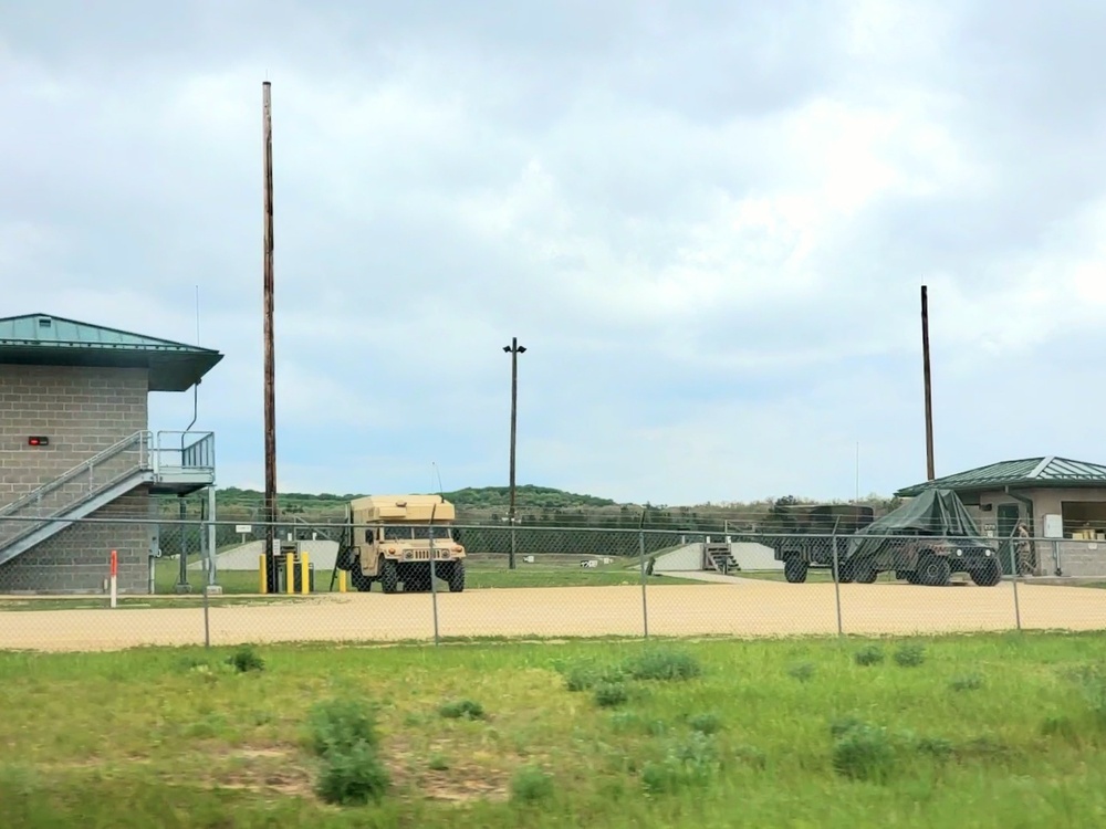 May 2021 training operations on South Post at Fort McCoy