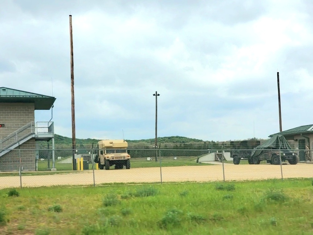 May 2021 training operations on South Post at Fort McCoy