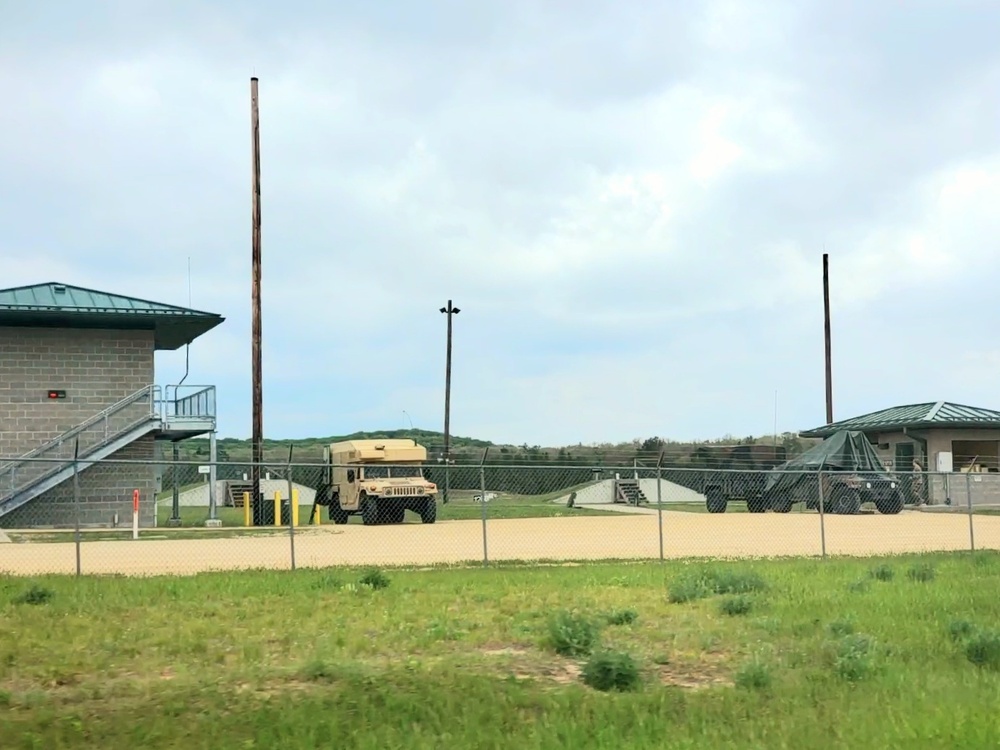 May 2021 training operations on South Post at Fort McCoy