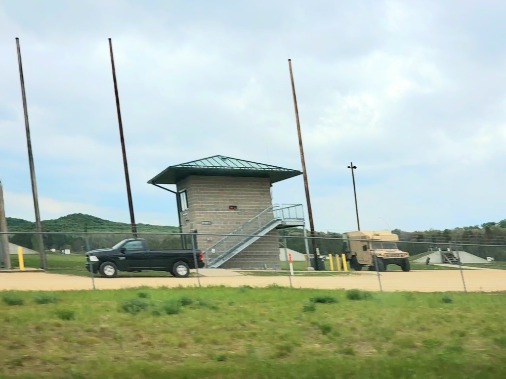 May 2021 training operations on South Post at Fort McCoy