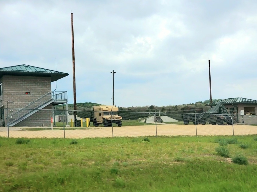 May 2021 training operations on South Post at Fort McCoy