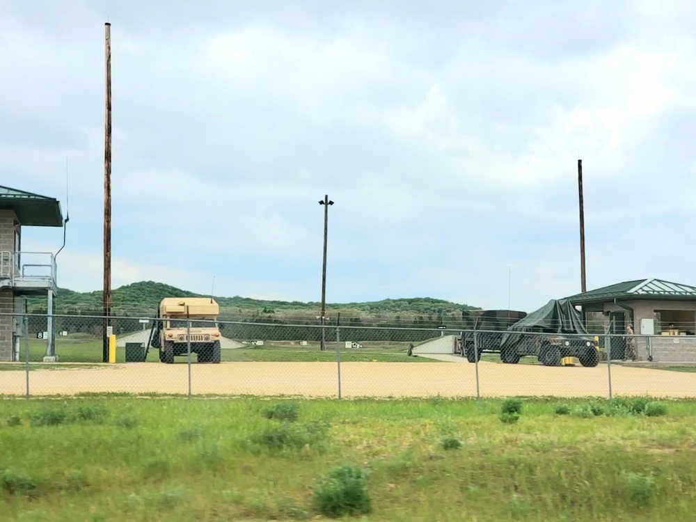 May 2021 training operations on South Post at Fort McCoy