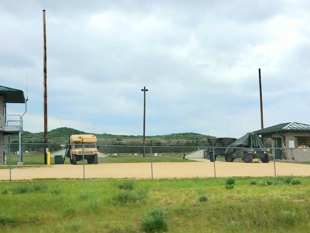 May 2021 training operations on South Post at Fort McCoy