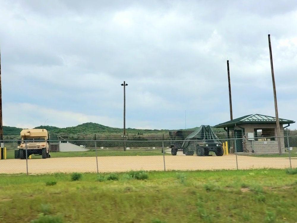 May 2021 training operations on South Post at Fort McCoy