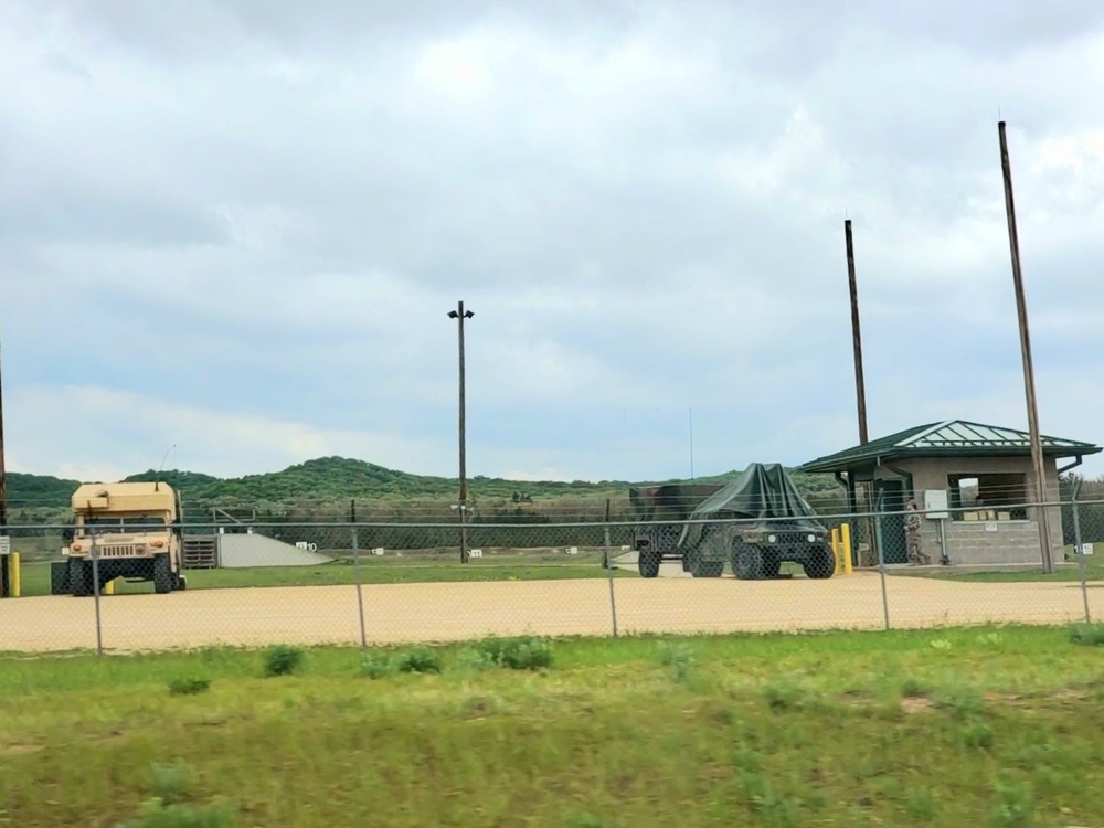 May 2021 training operations on South Post at Fort McCoy