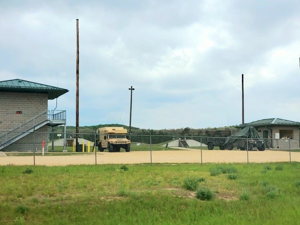 May 2021 training operations on South Post at Fort McCoy