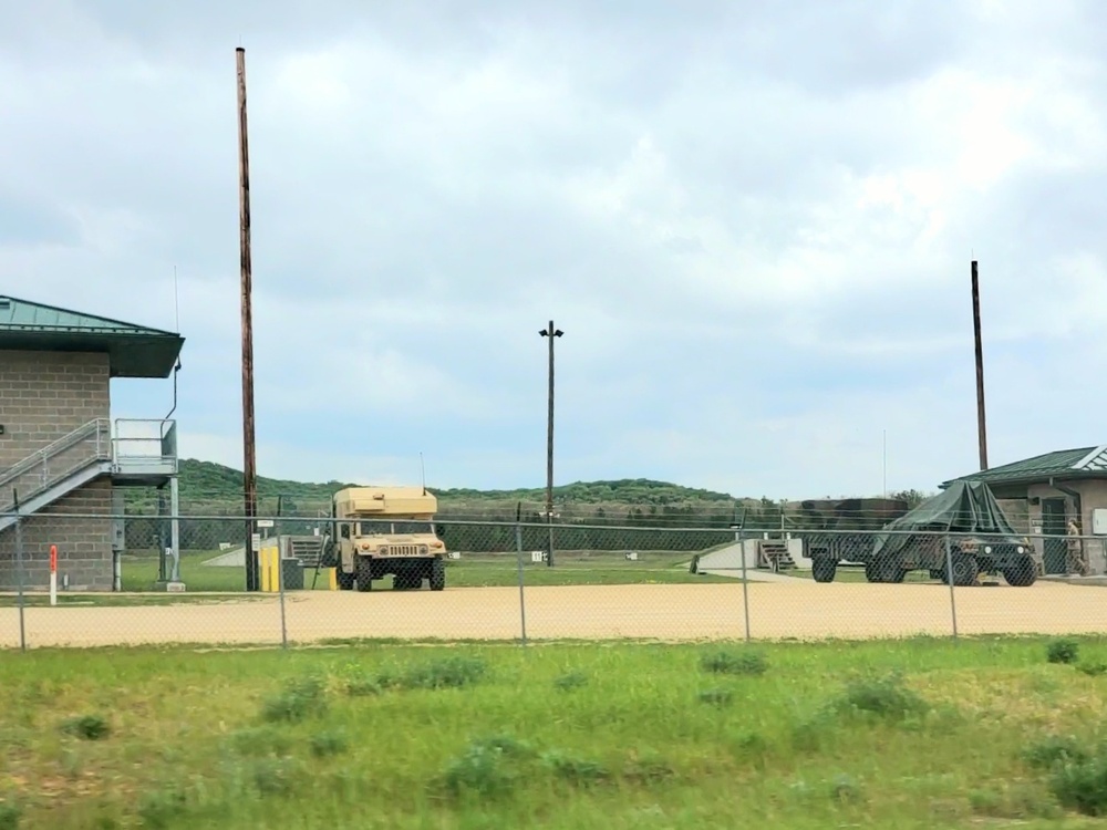 May 2021 training operations on South Post at Fort McCoy