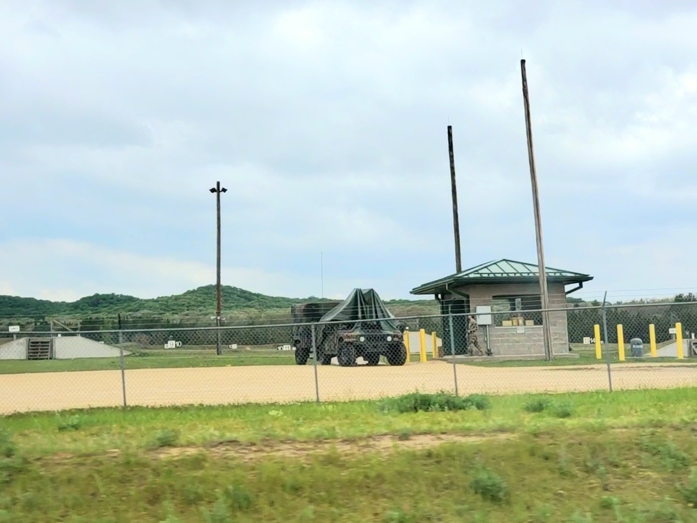 May 2021 training operations on South Post at Fort McCoy