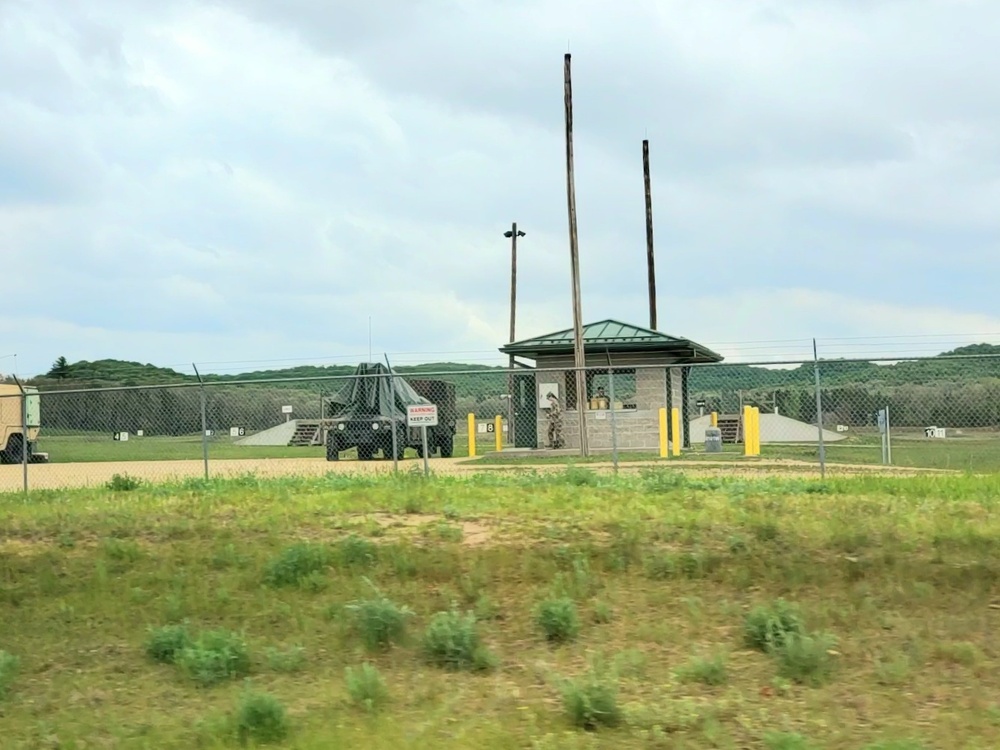 May 2021 training operations on South Post at Fort McCoy