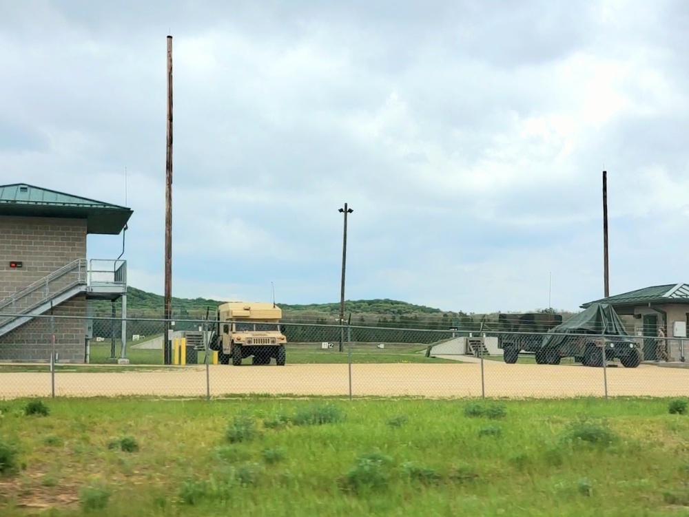 May 2021 training operations on South Post at Fort McCoy