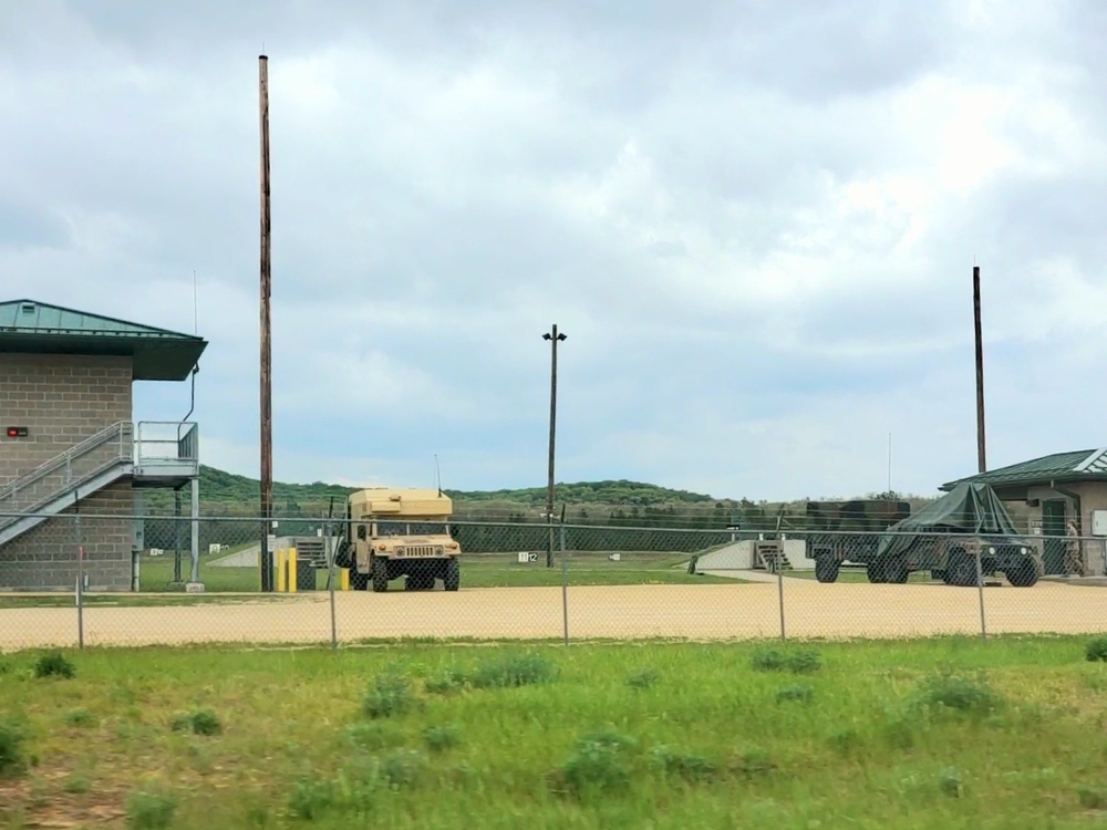 May 2021 training operations on South Post at Fort McCoy