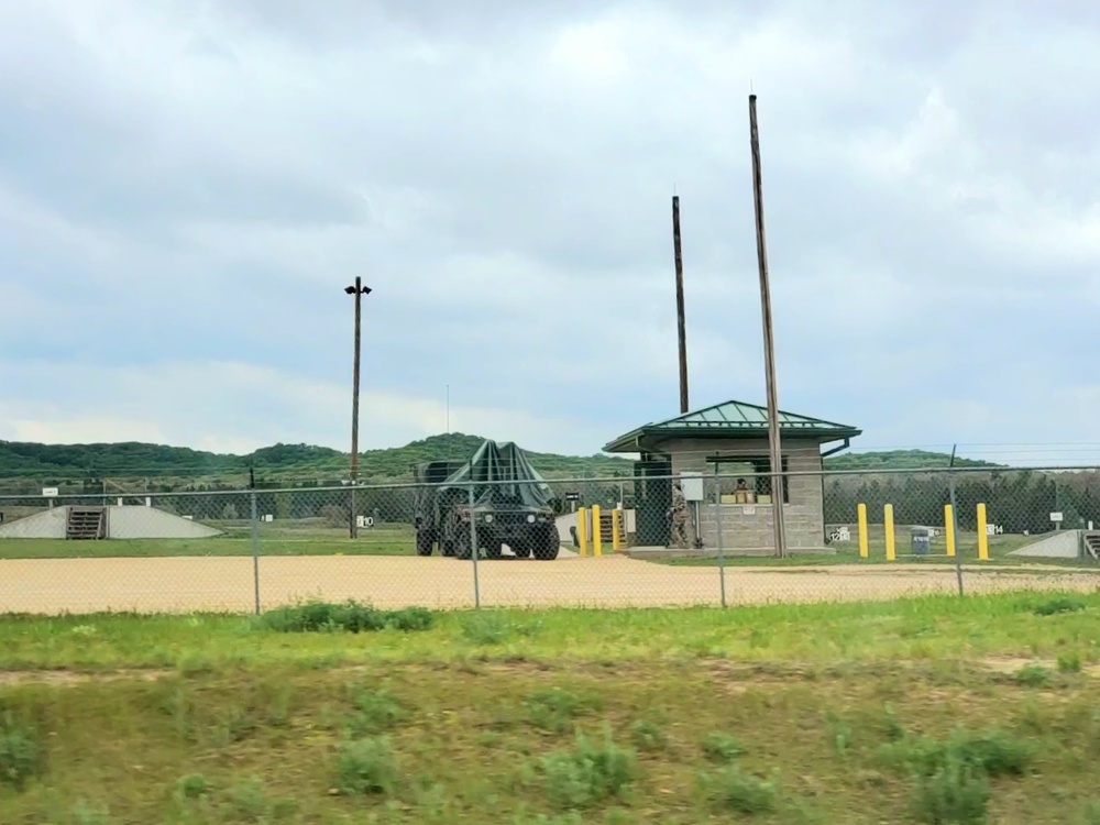 May 2021 training operations on South Post at Fort McCoy