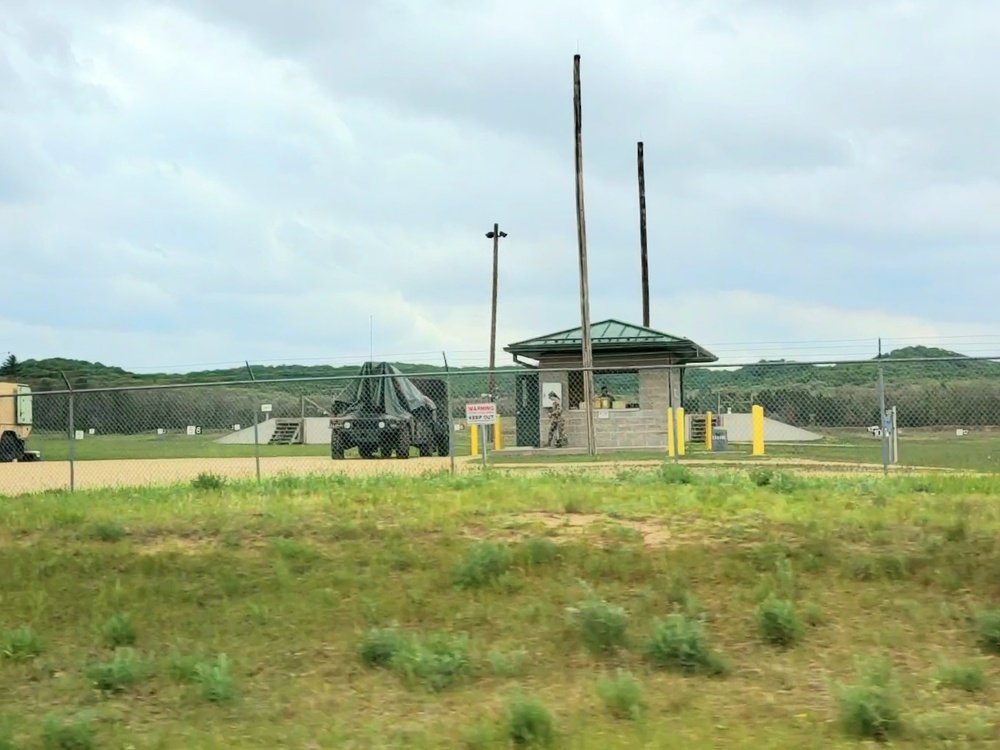 May 2021 training operations on South Post at Fort McCoy